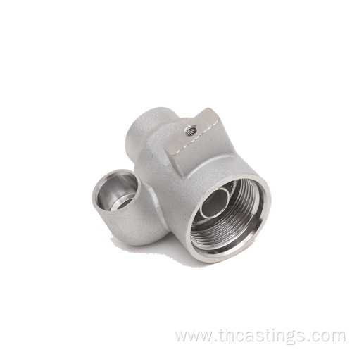 Stainless steel plumbing material threaded pipe fittings